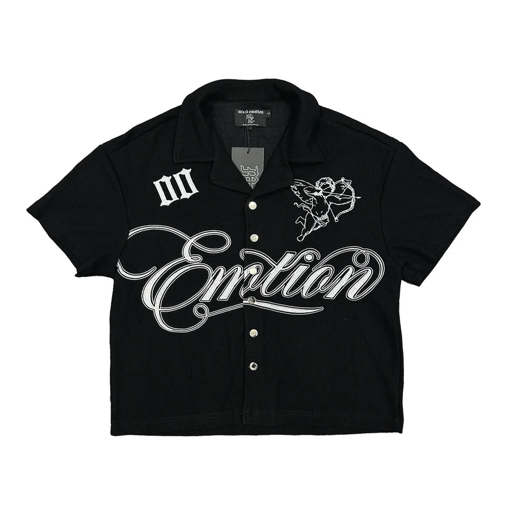 Black Emotion Graphic Men's Shirt
